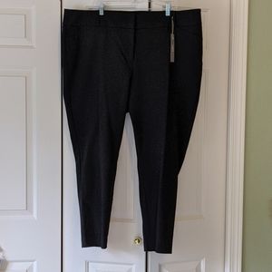 Loft Marissa Skinny Pants, black, 22W